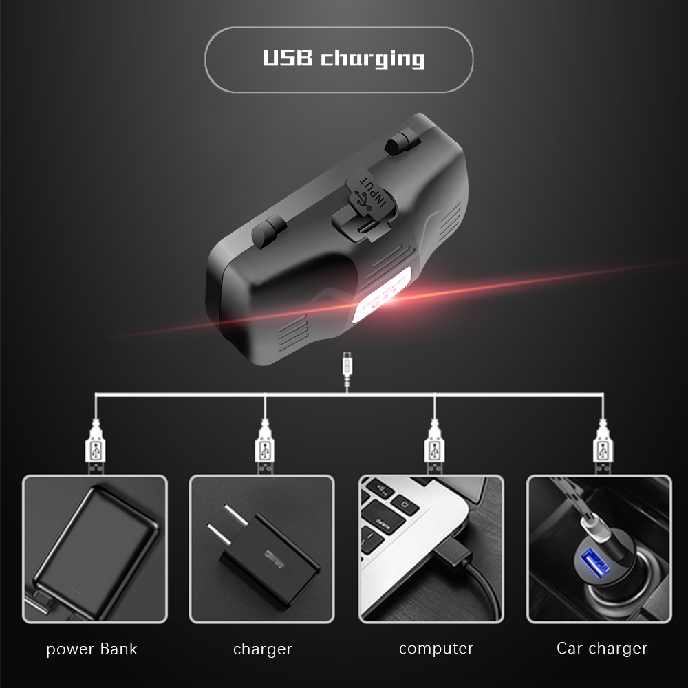 Avelena | Wiederaufladbare LED Stirnlampe mit Weiß-, Rot- und Grünlicht – Leistungsstarke Kopflampe mit USB und Akku