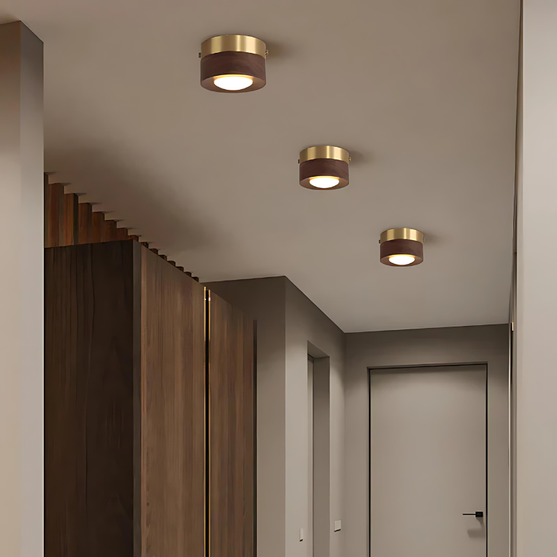 Avelena | UniqueGlow | Nordische Holz-Deckenleuchte