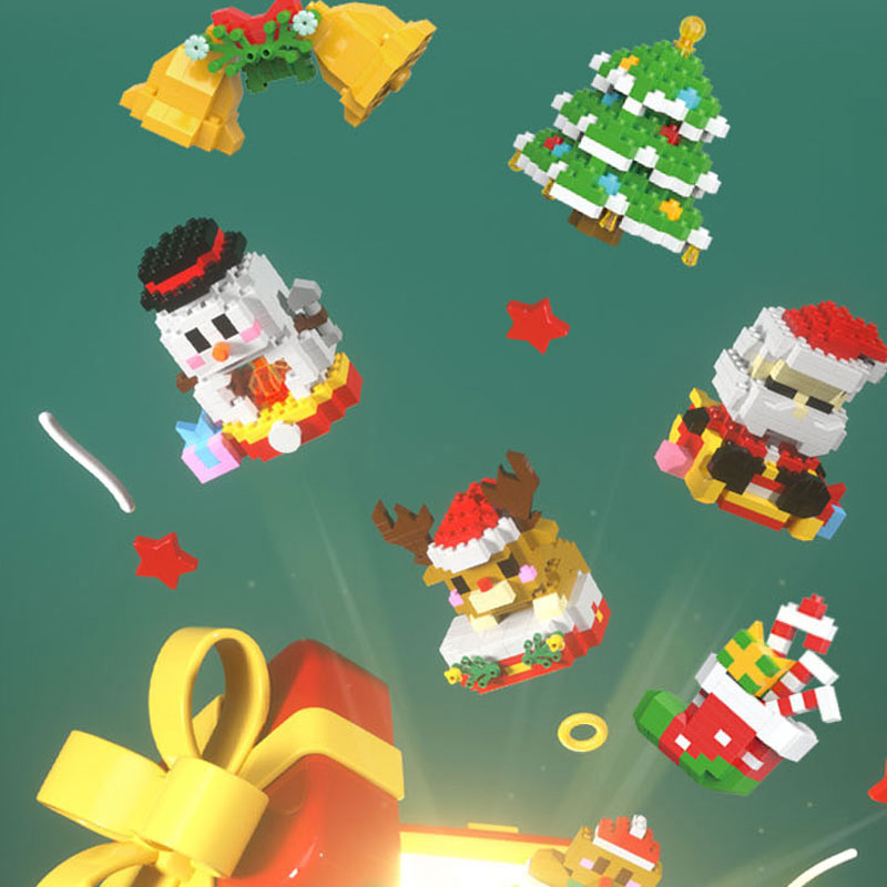 Avelena | Weihnachtselement-Bausteine