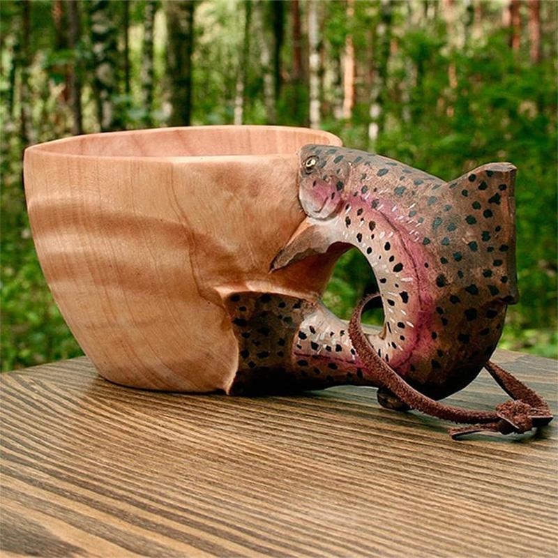 Avelena | Tierische Outdoor-Holzbecher