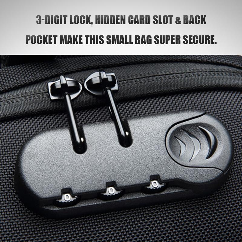 Avelena | Antidiebstahl-Rucksack mit 3-stelligem Schloss