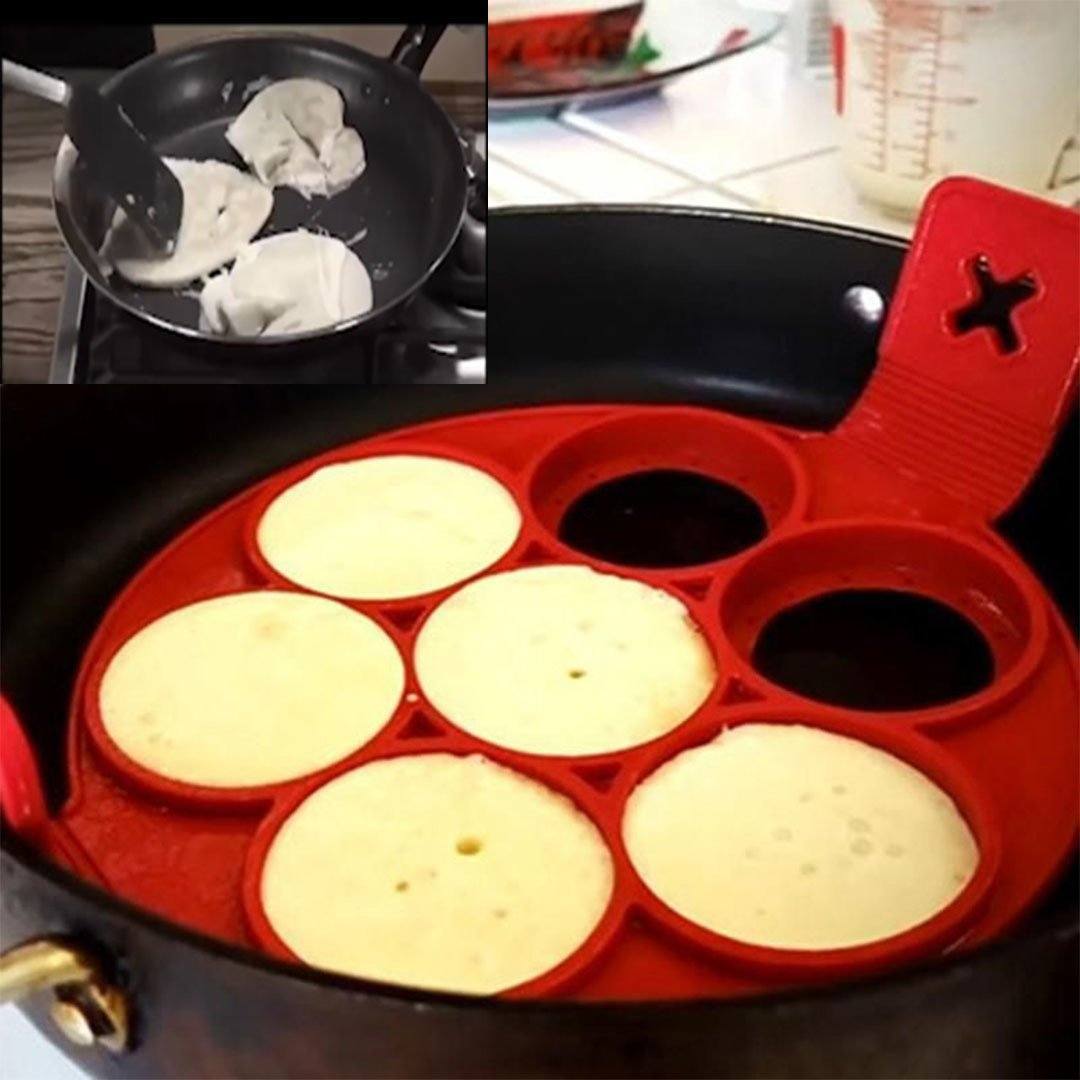 Avelena | Antihafte Silikon-Backen-Form für Pfanne
