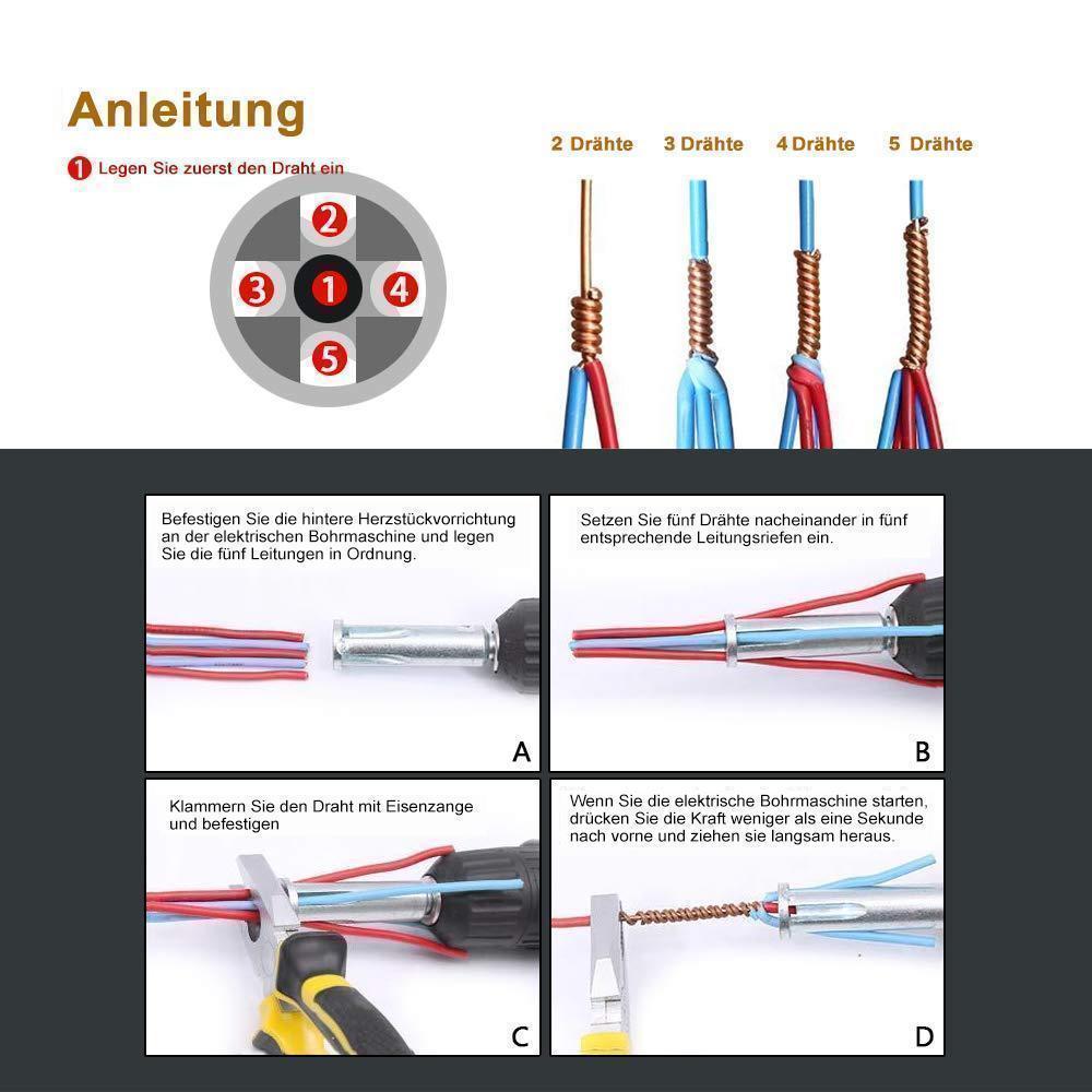 Avelena | Werkzeug zum Abisolieren und Verdrehen von Drähten