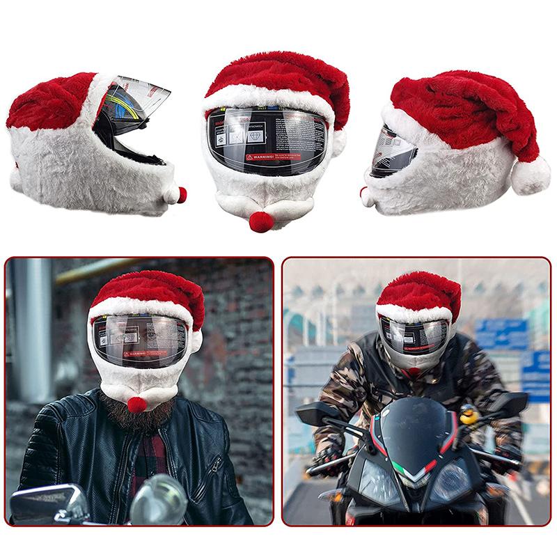 Avelena | Weihnachtsmann Motorradhelm Protektor