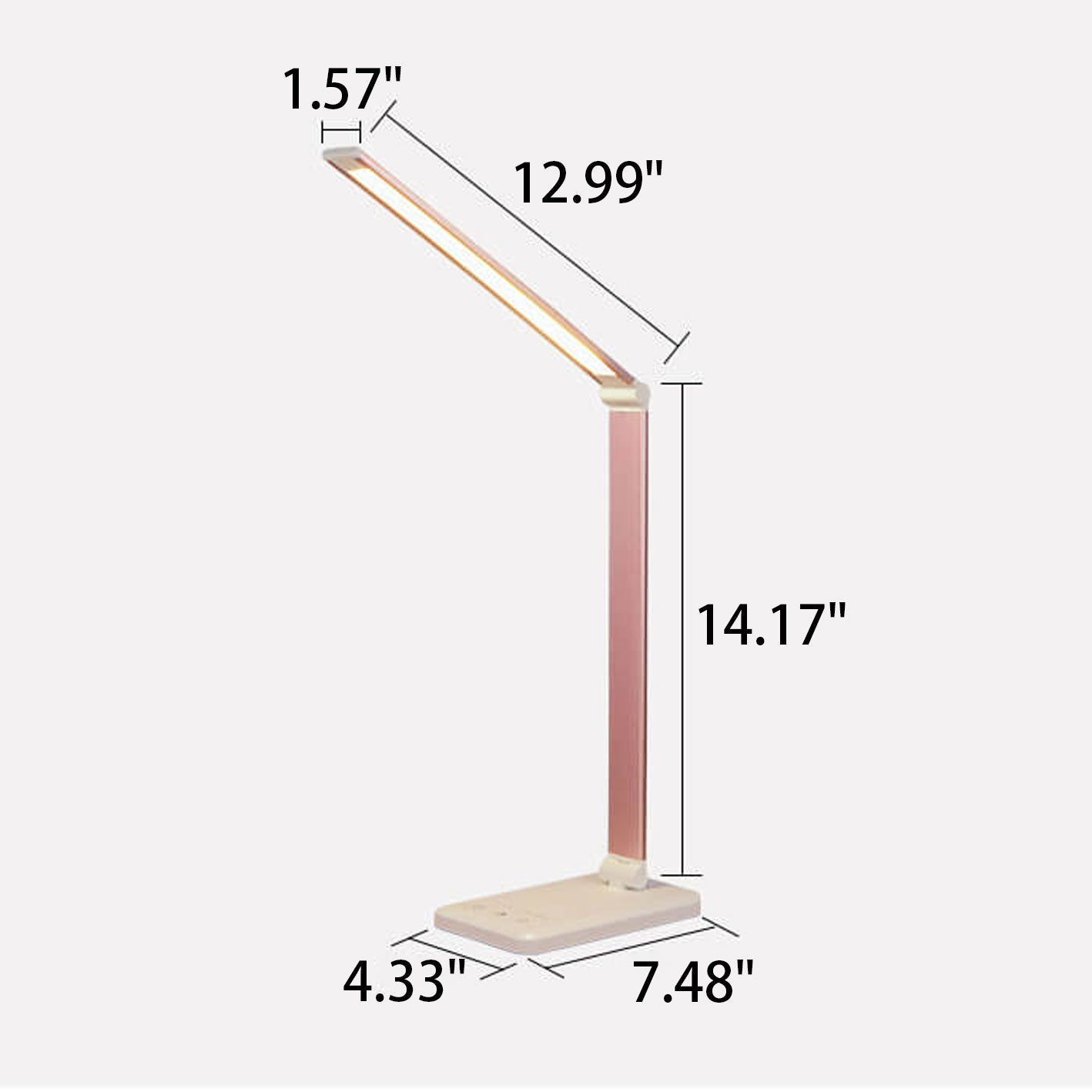 Avelena | Nordic Creative Faltbare Touch Dimmable LED Schreibtischlampe