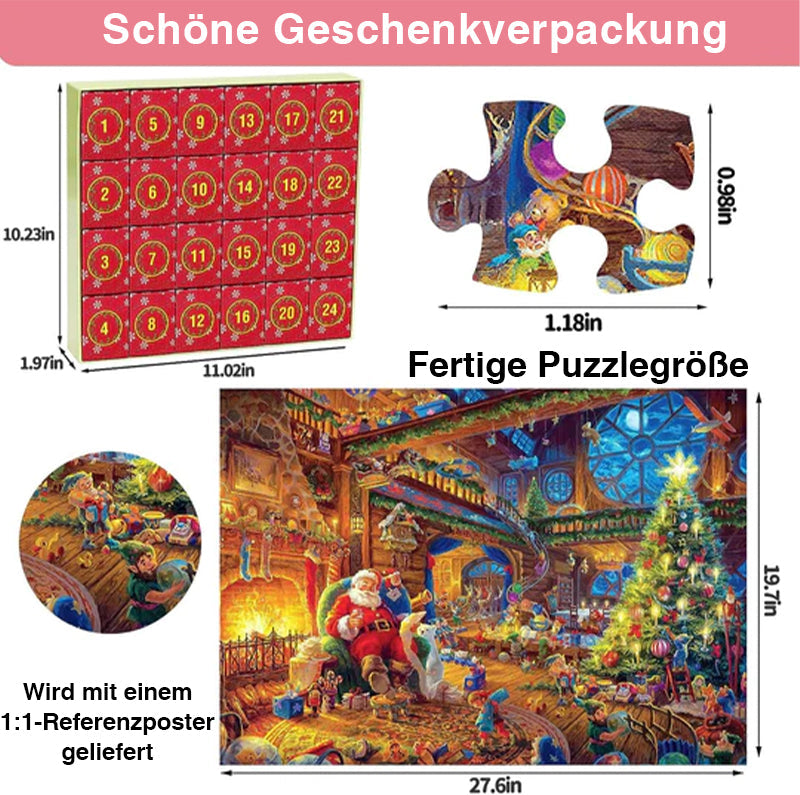 Avelena | Adventskalender 2024 Weihnachtspuzzles