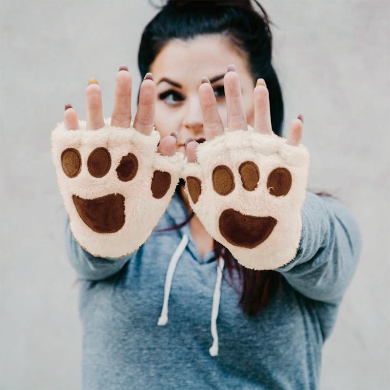 Avelena | Pfoten warme & flauschige Handschuhe