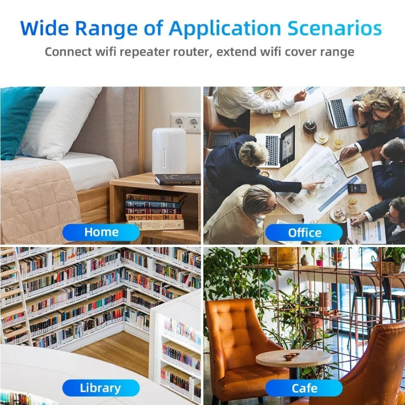 Avelena | WaveLink | WiFi Repeater – Stabile Abdeckung für das gesamte Zuhause