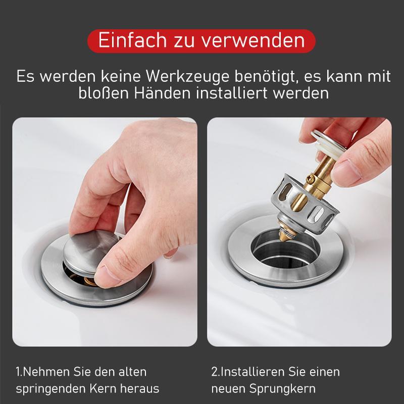 Avelena | Universeller Edelstahl-Aufklappfilter