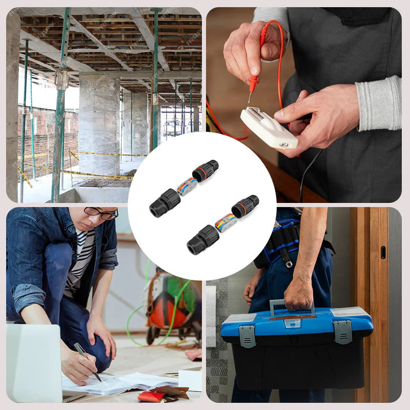 Avelena | Wasserdichter Außen-Elektroinstallationsstecker
