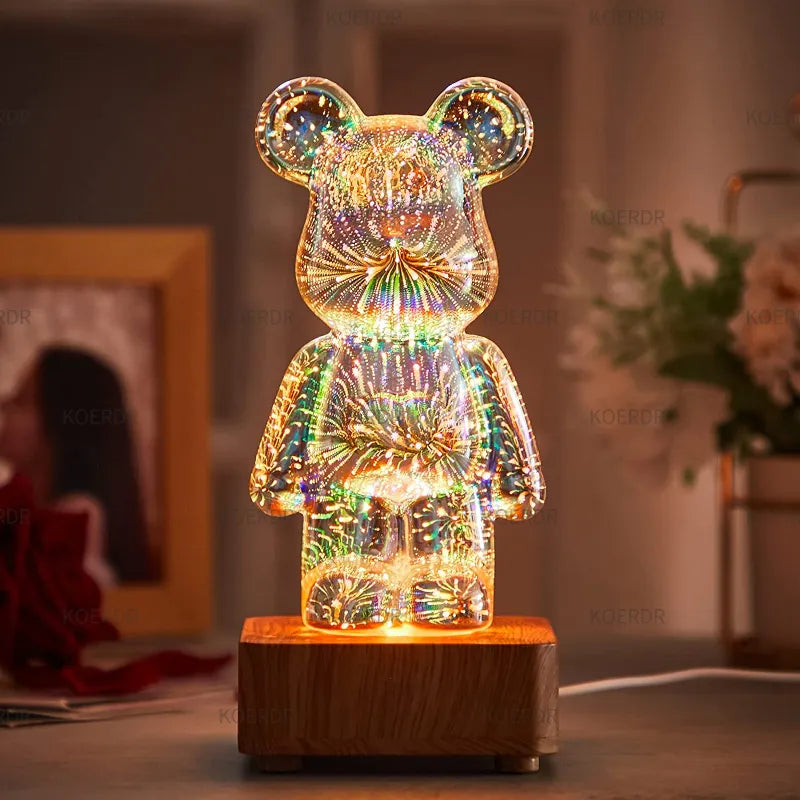 Avelena | 3D Feuerwerks-Effekt LED Lampe