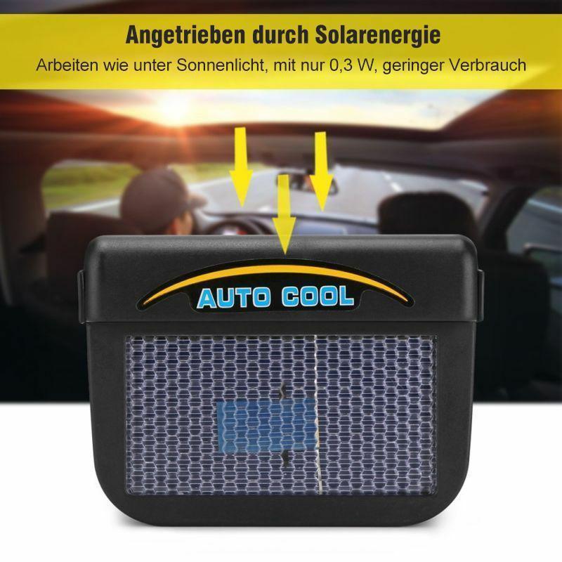 Avelena | Sonnenenergie-getriebene Ventilator für das Auto