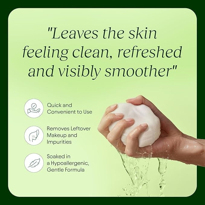 Avelena | Anti-Aging Pads | Faltenreduzierung & Hautstraffung | Mit Niacinamid & Peptiden | 60 Stück