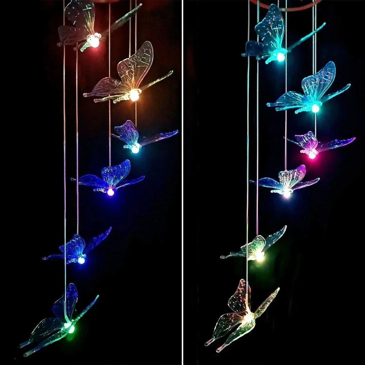 Avelena | Solar-Butterfly Lamps – Colorful Garden Lighting