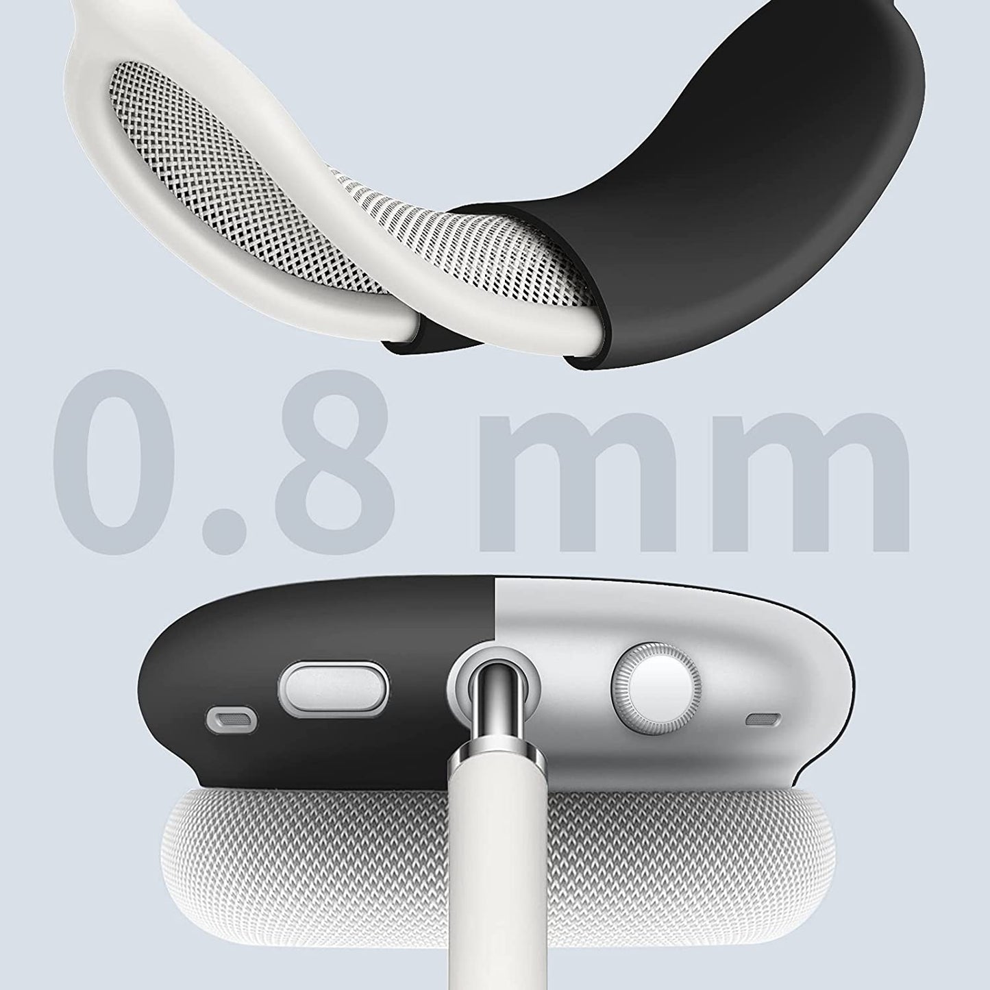 Avelena | AirPods Max Kopfhörer, Anti-Kratz Ohrmuschel-Abdeckung