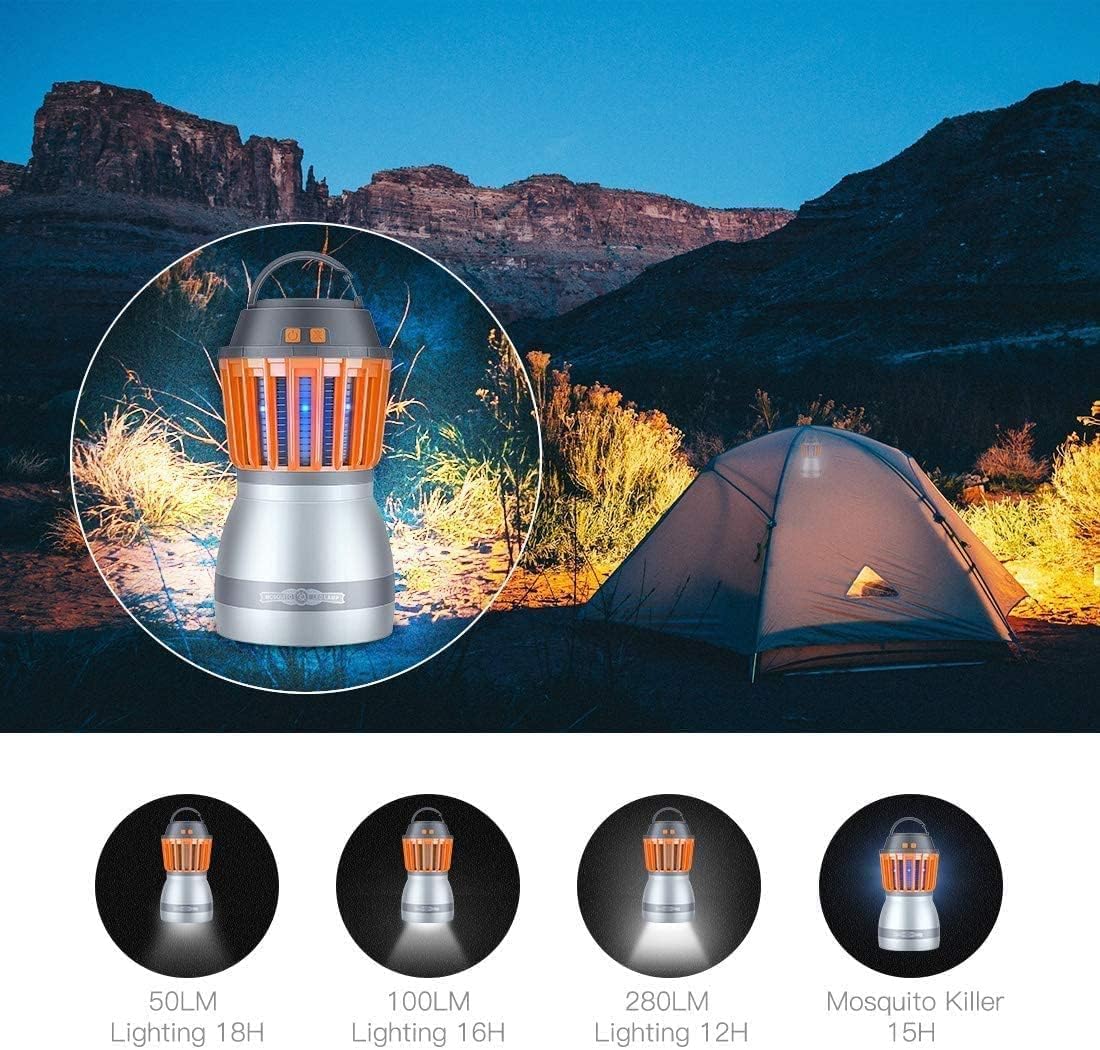 Avelena | Solar LED Mückenlampe mit integrierter Laterne – Effektiver Insektenschutz und Beleuchtung für Garten und Camping
