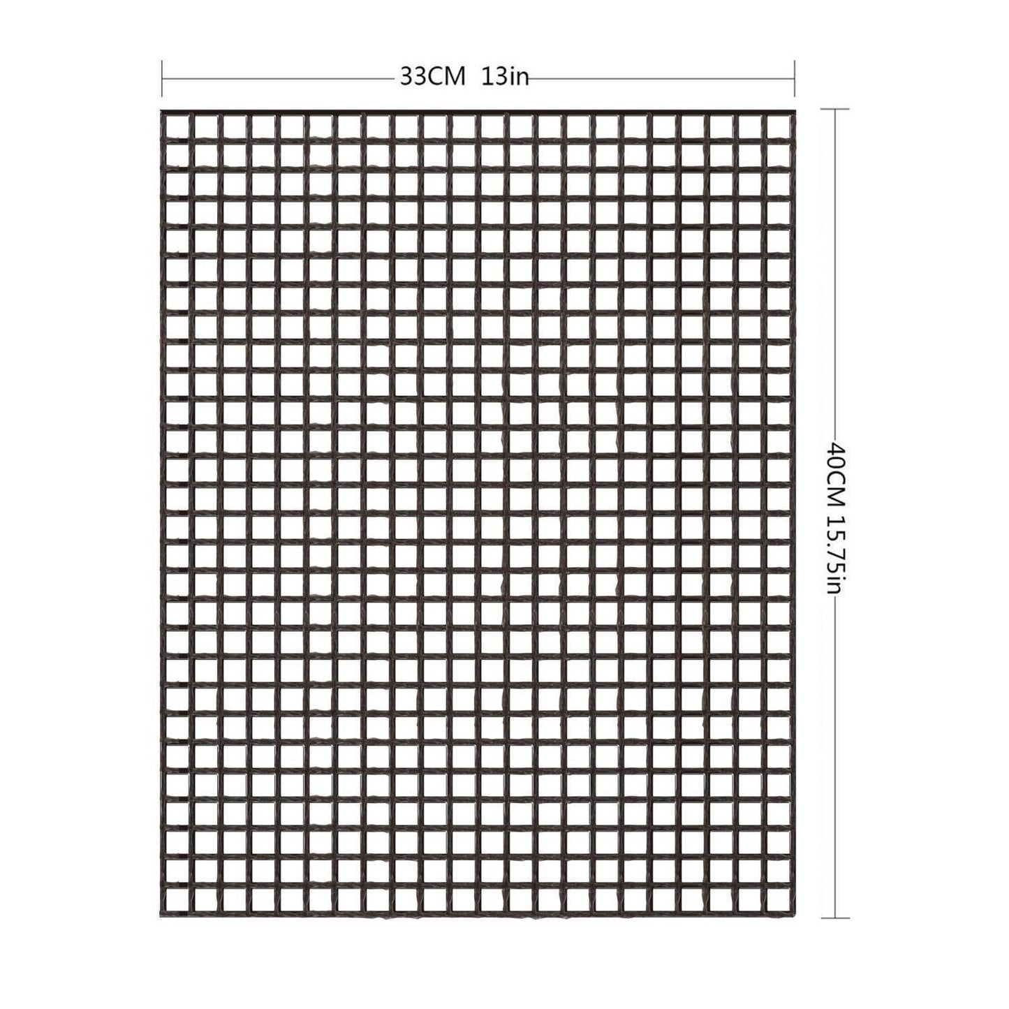 Avelena | Teflon Antihaft BBQ Grill Mesh Matte für wiederverwendbare Reinigung