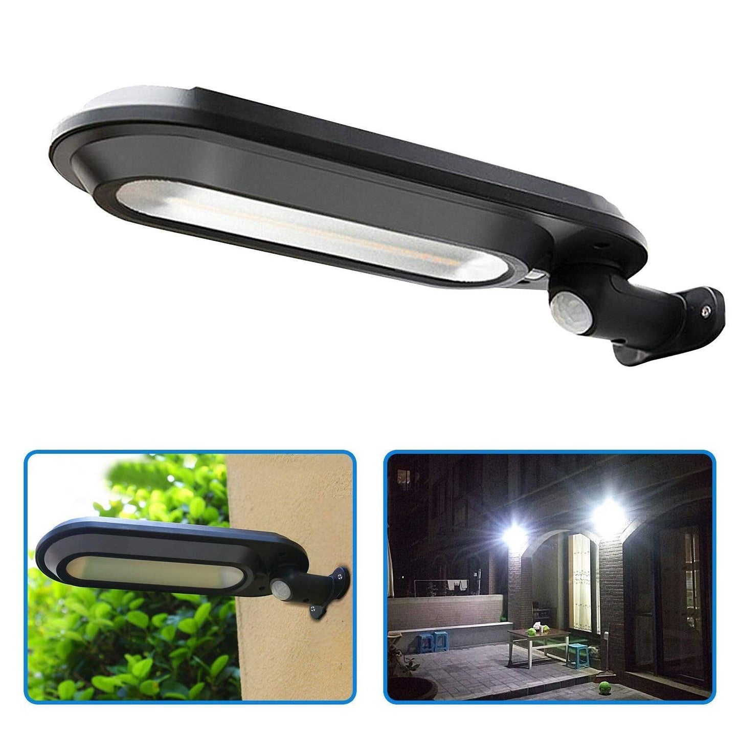 Avelena | Solar Wandleuchte mit Bewegungsmelder – LED Außenbeleuchtung für Garten & Terrasse