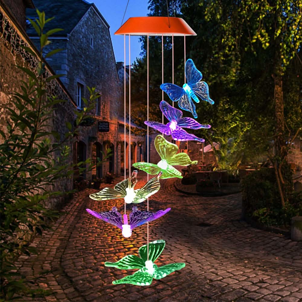 Avelena | Solar-Butterfly Lamps – Colorful Garden Lighting