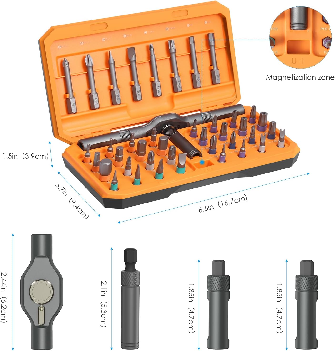 Avelena | Upgrade 42-in-1 magnetisches Schraubendreher Set
