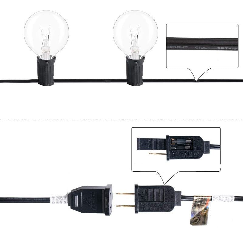 Avelena | Royaleva Outdoor Dimmable Lichterkette - 20 ft LED Ambiente Beleuchtung