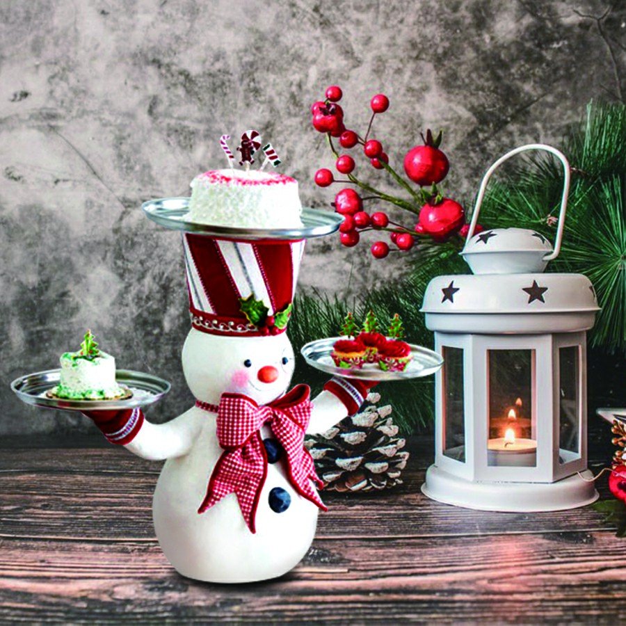 Avelena | Weihnachts-Schneemann-Leckereien-Halter