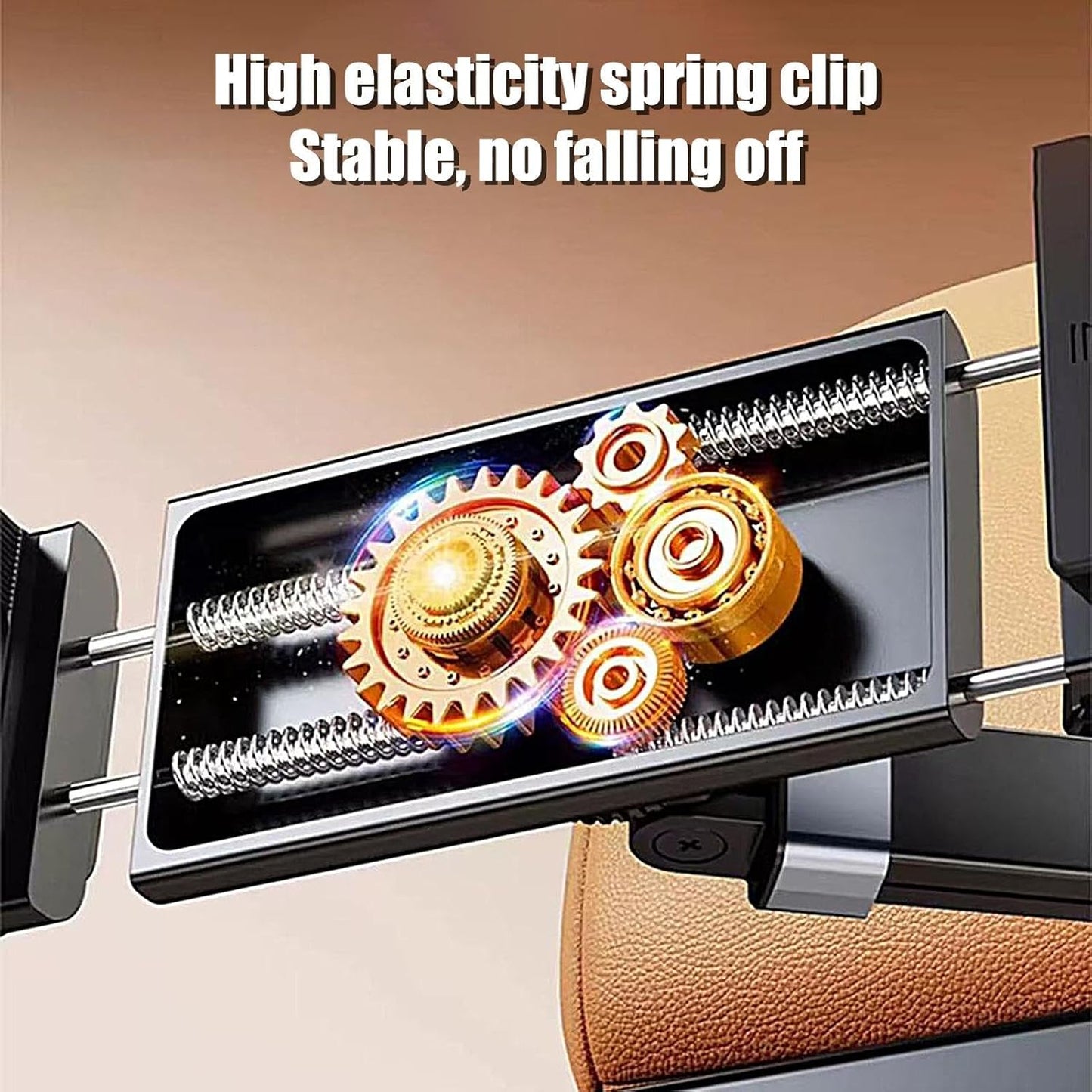 Avelena | Auto Kopfstütze Tablet Halter – Verstellbare 360° Rücksitz Telefon & Tablet Halterung – Movira