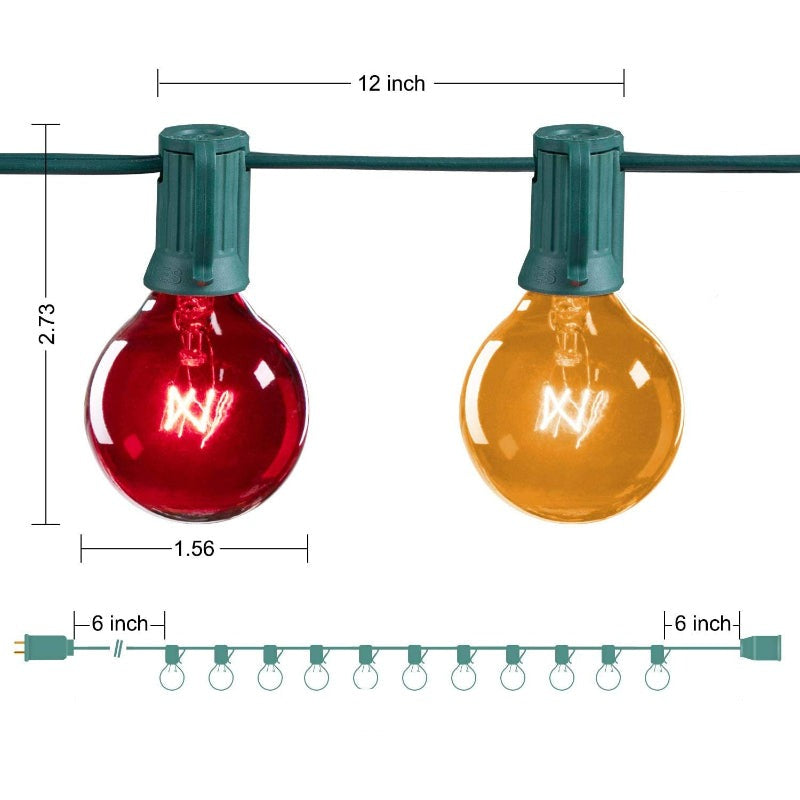 Avelena | Royaleva Outdoor Dimmable Lichterkette - 20 ft LED Ambiente Beleuchtung