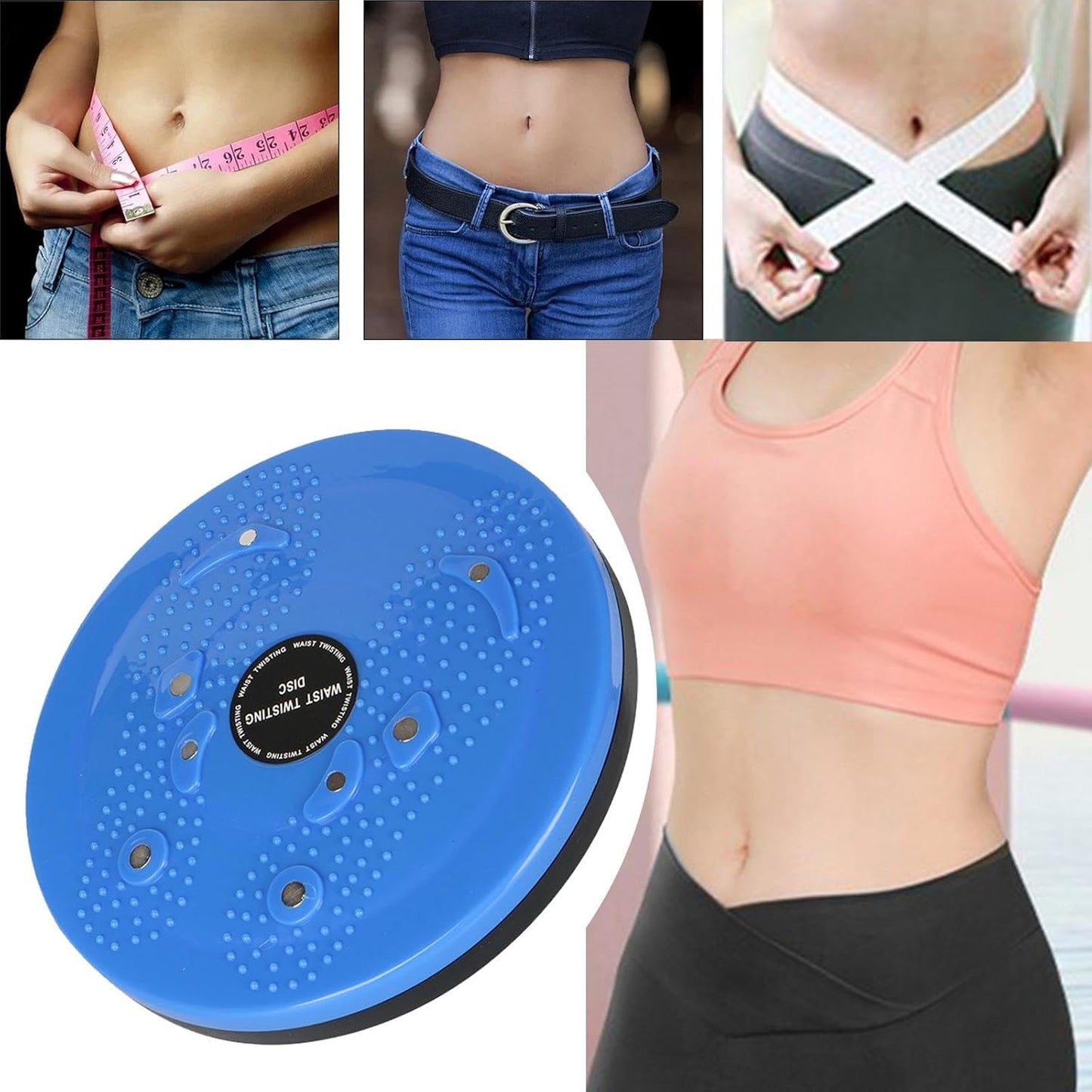 Avelena | Taille Flüster Drehplatte Pro | Magnetisches Massage Balance Board für Kernstärke & Taillentraining zu Hause