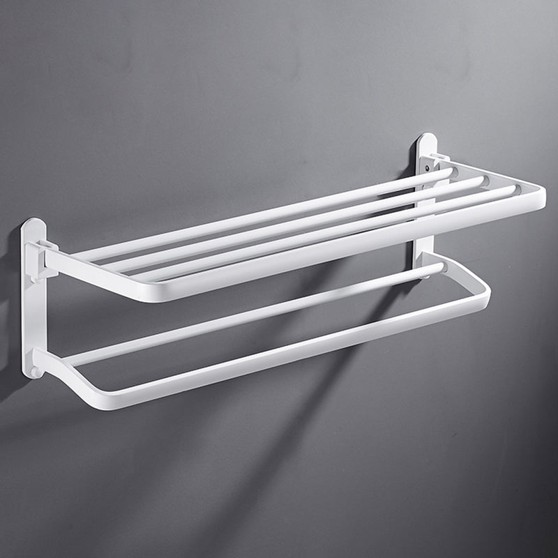 Avelena | Weißes Badezimmerzubehör Hardware-Set Modernes Badezimmerzubehör-Set, Handtuchhalter