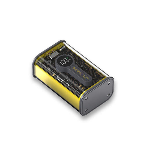 Avelena | Transparent Mecha Wind Super Kapazitäts Powerbank (10000mah)