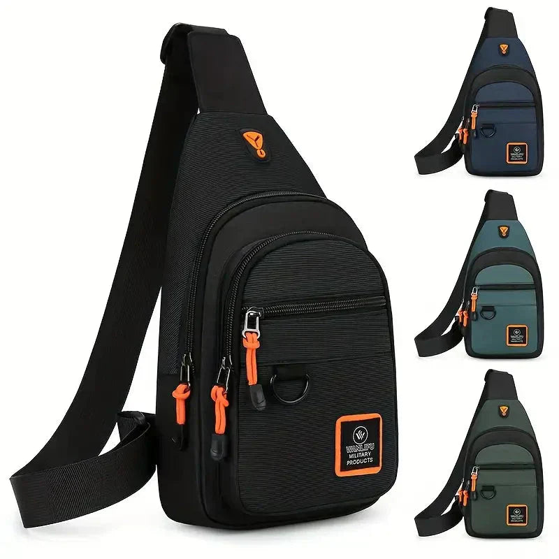 Avelena | UrbanTrail – Langlebige Herren-Schultertasche | Wasserdichte Umhängetasche für Reisen & den Alltag