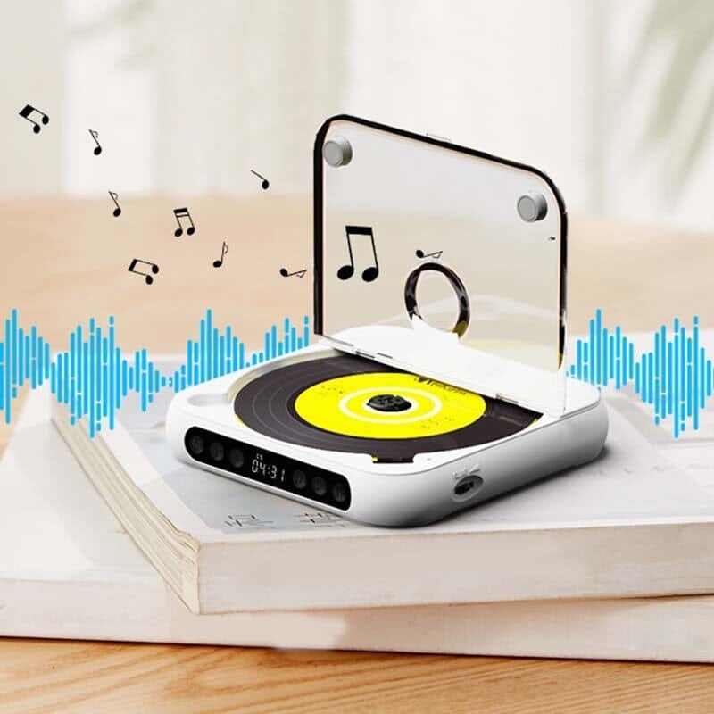 Avelena | Tragbarer Bluetooth-kompatibler CD-Player
