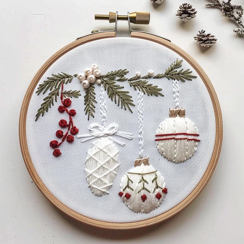 Avelena | Weihnachtsstickerei-KIT