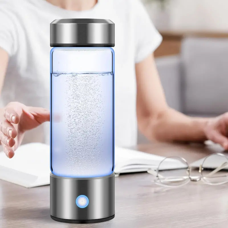 Avelena | Wiederaufladbare alkalische Wasserflasche - Mit Wasser angereichertes Wasserstoff