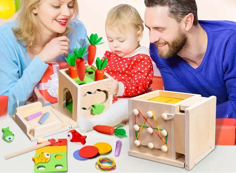 Avelena | Aktivitätswürfel – Lernspielzeug für Kreativität & frühe Entwicklung
