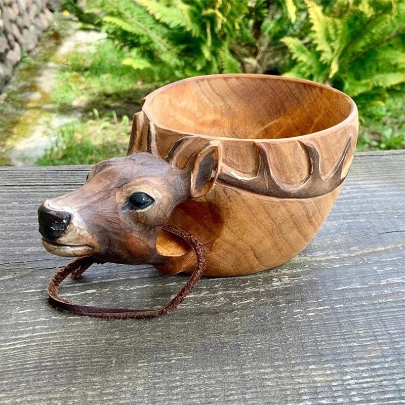 Avelena | Tierische Outdoor-Holzbecher