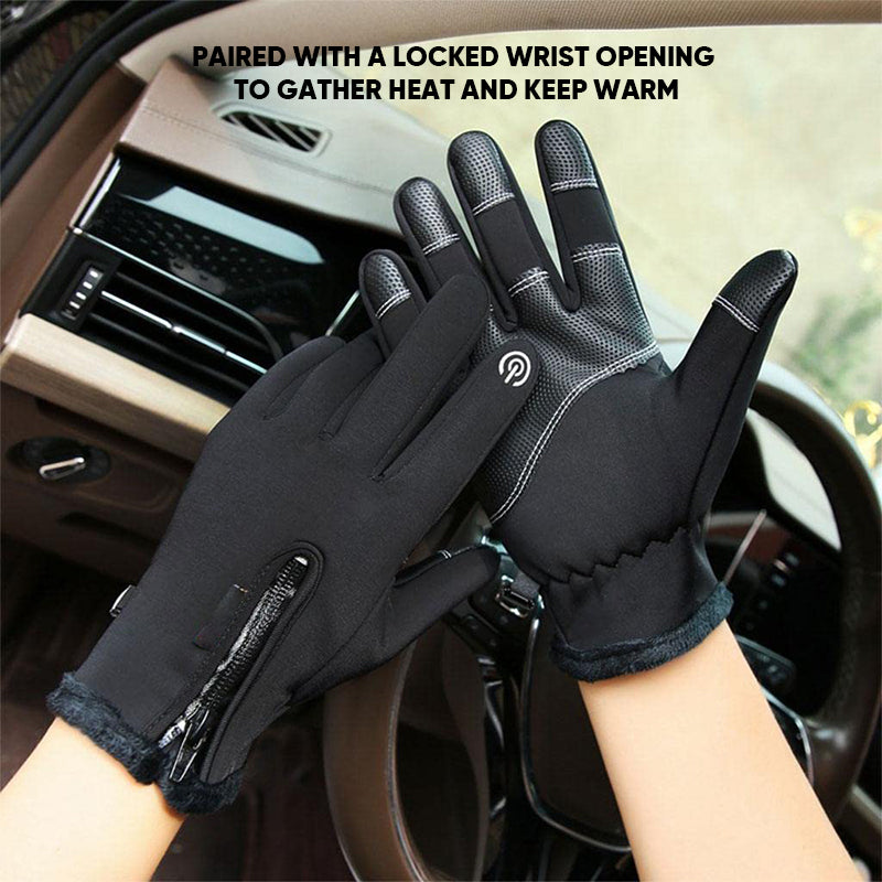 Avelena | Winter-Touchscreen winddichte Handschuhe