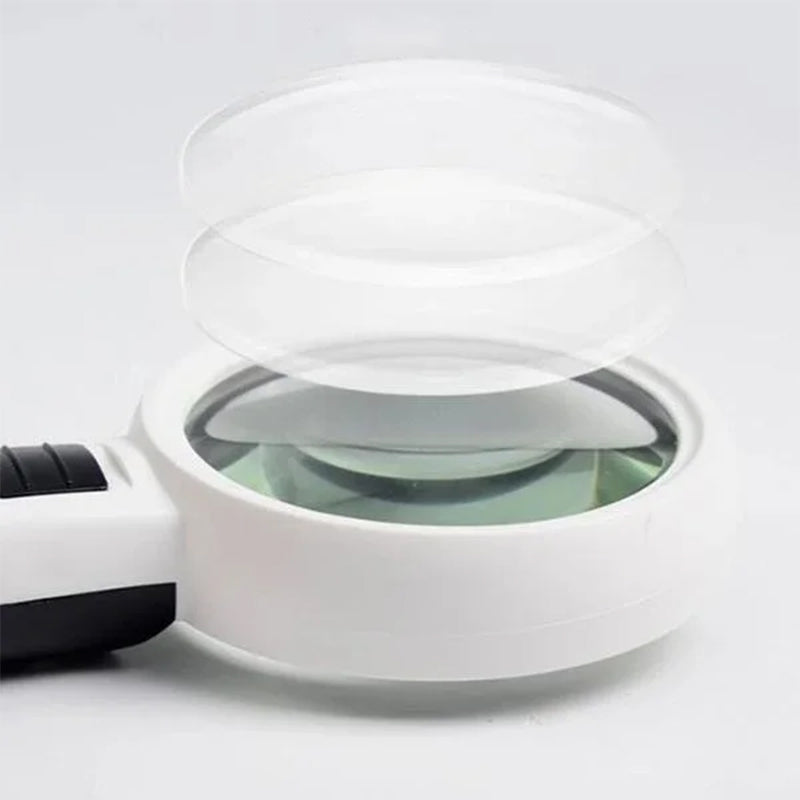 Avelena | 30-fache optische Lupe mit LED-Licht