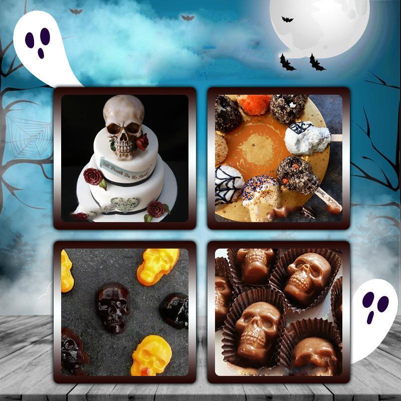 Avelena | 3D Schädel Kuchenform