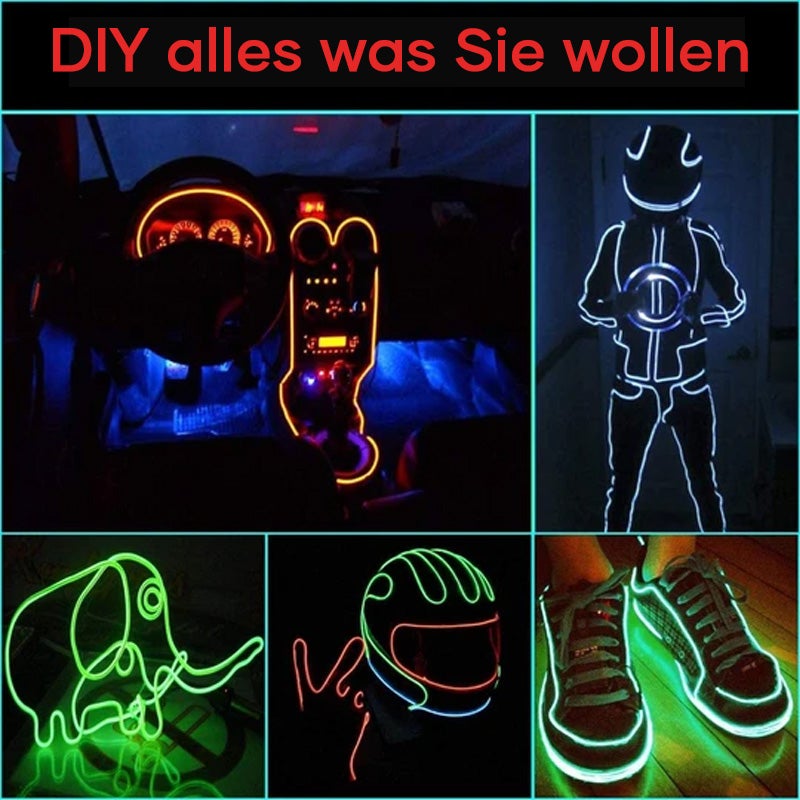 Avelena | 4-in-1 LED Atmosphärenlicht für Autos