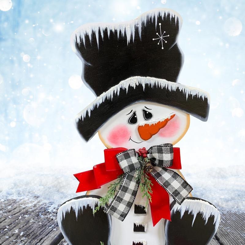 Avelena | Weihnachten Schneemann Dekoration Handwerk