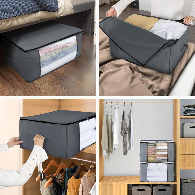 Avelena | Large Capacity Breathable Clothes Quilt Storage Bag