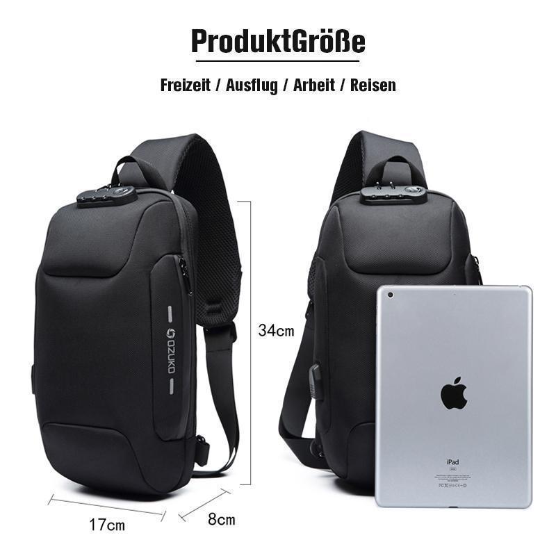Avelena | Anti-Diebstahl-Rucksack Mit 3-stelligem Schloss