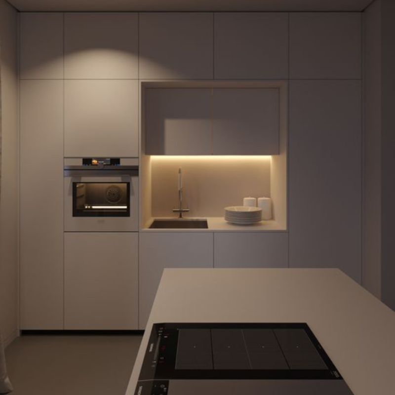 Avelena | Ultra-dünnes LED GlowLight – USB wiederaufladbare Bewegungssensor Cabinet Light mit magnetischem Rücken für Küche, Kleiderschrank oder Schränke