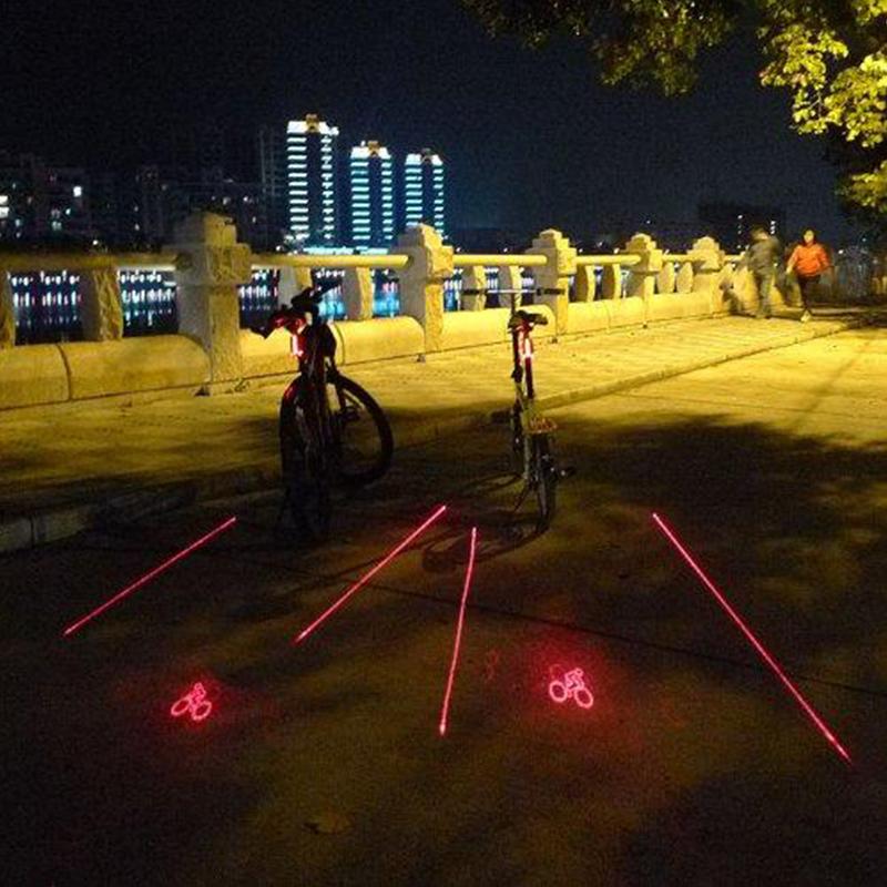 Avelena | Fahrrad Laser Projektionsrücklicht