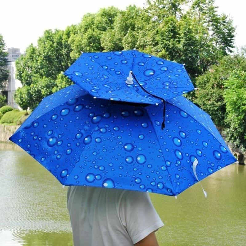 Avelena | Regenschirmhut für das Fischen und Gartenarbeit