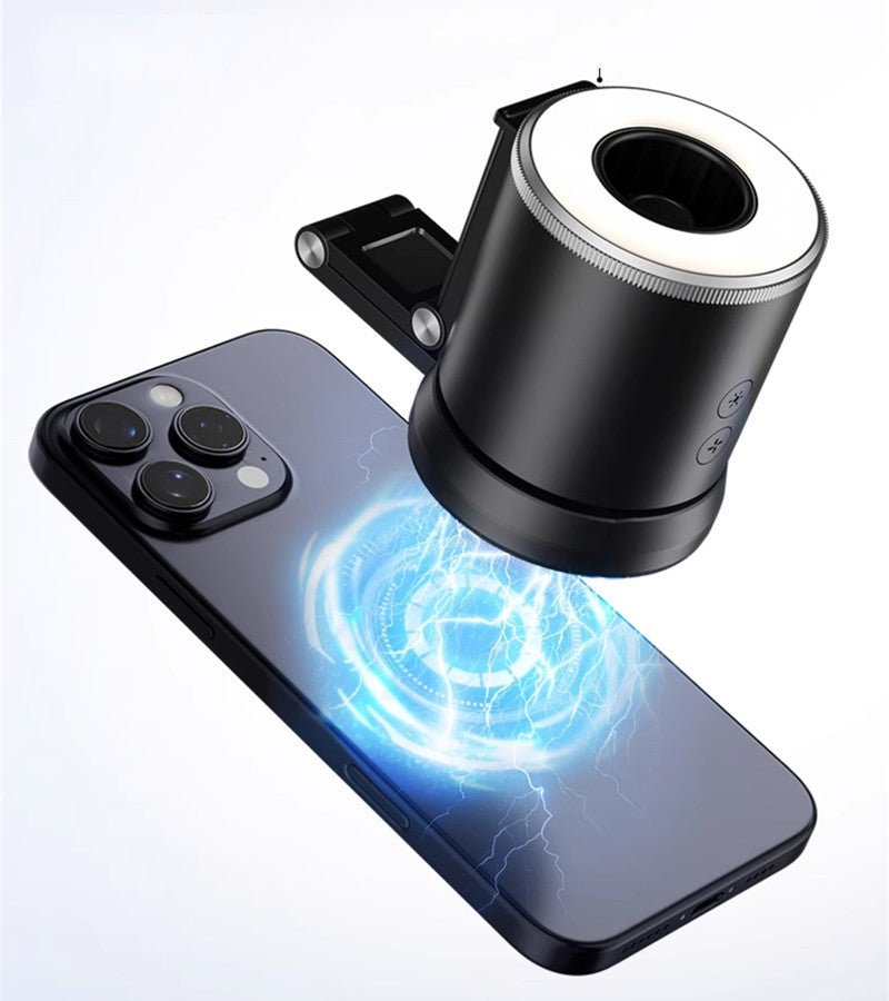 Avelena | 500mAh Magnetischer faltbarer Telefonständer Ventilator