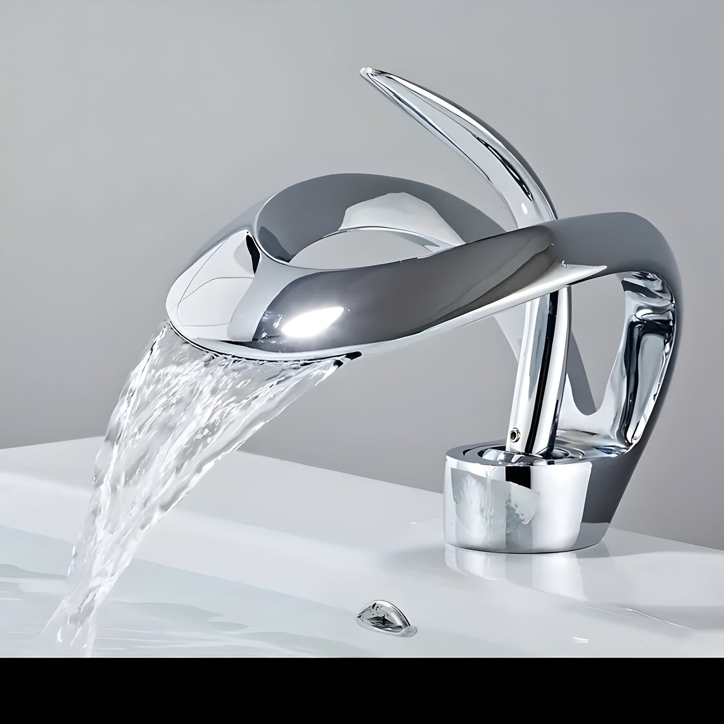 Avelena | AquaGleam – Minimalist Badezimmer Waschbecken Armatur
