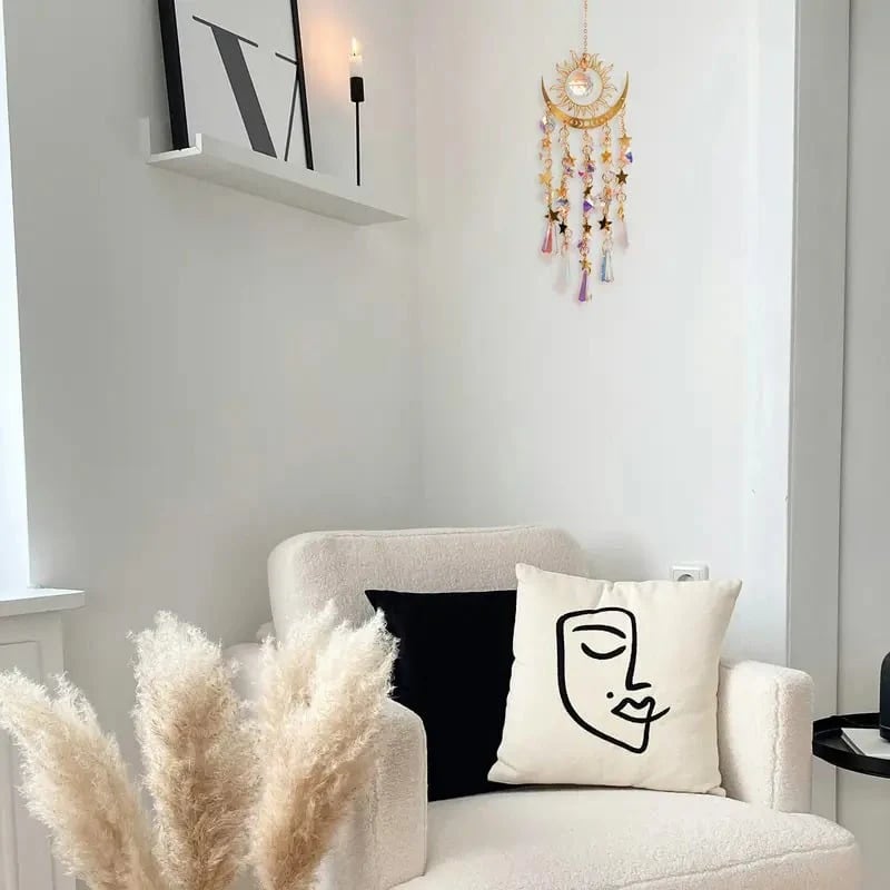 Avelena | ⏰⌛ Kristall-Solarkollektor, Innen- und Außendekoration für Fenster, Schlafzimmer, Patio und Garten️